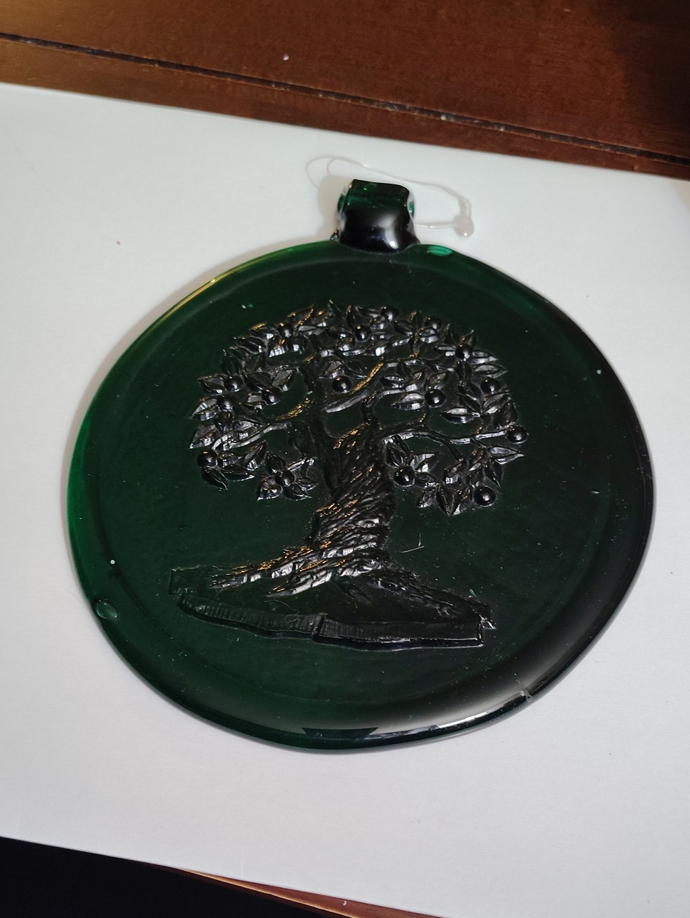 Tree Of Life Glass Suncatcher